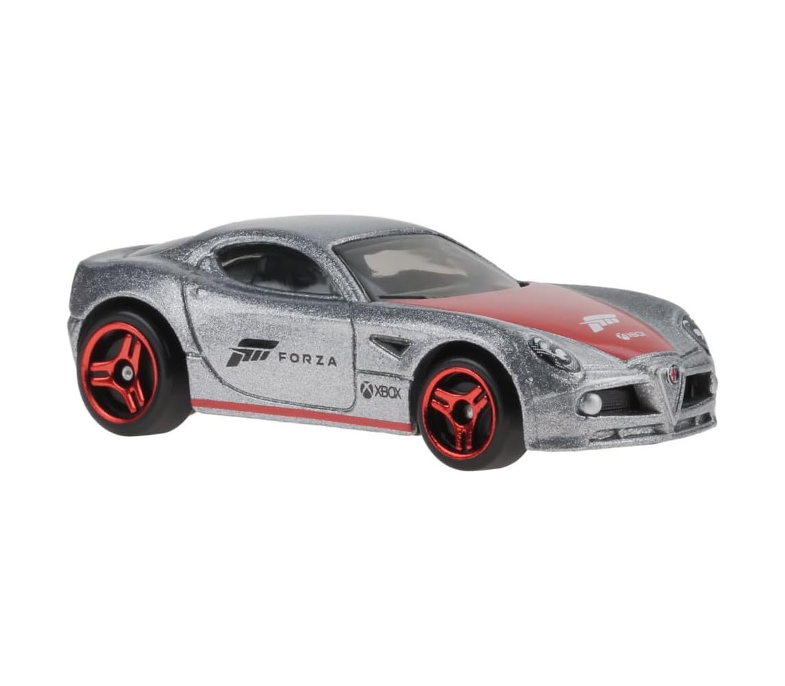 copy of FORZA HORIZON Model Car ALFA ROMEO 8C COMPETIZIONE 1:64 Hot Wheels MATTEL HLK24