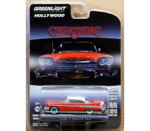 Model Car PLYMOUTH FURY 1958 Movie CHRISTINE CHASE Version SCALE 1/64 Greenlight