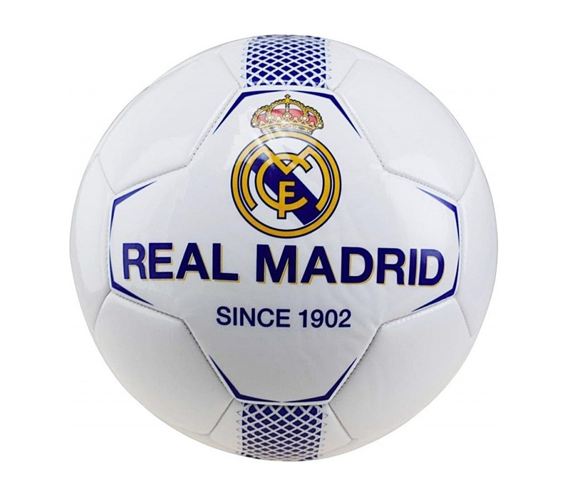 PALLONE Palla Calcio Misura 5 REAL MADRID C.F. RMCF con licenza ufficiale