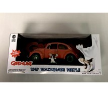 GREMLINS DieCast Model Car VOLKSWAGEN BEETLE 1967 CHASE VERSION With GIZMO Figure Scale 1/24 GREENLIGHT