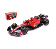 Modello DieCast FERRARI F1-75 Auto Formula 1 Scala 1/43 12cm  2022 Pilota LECLERC Numero 16 Originale Bburago 36832L 18-36832