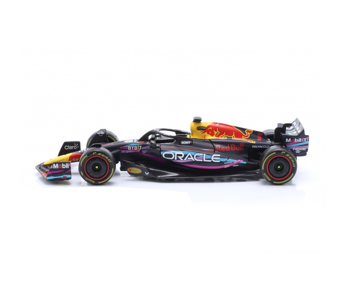 Car Model F1 RED BULL RB19 2023 MIAMI GP 1/43 12cm MAX VERSTAPPEN 1 Original Die Cast