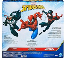 SPIDER MAN MILES MORALES and VENOM 3 Figures 30cm TITAN HERO F5809 Hasbro