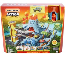 Playset  VOLCANO ESCAPE Includes 1 Vehicle with Lights and Sounds MATCHBOX Mattel HHW21