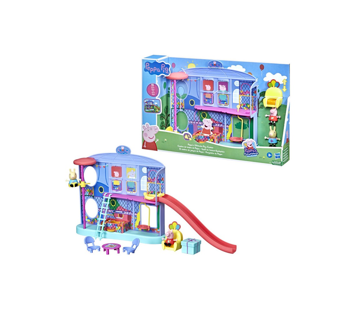 PEPPA PIG Playset ULTIMATE PLAY CENTER Original HASBRO F2402