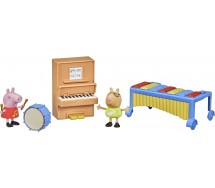 PEPPA PIG Playset MAKING MUSIC with 2 characters Peppa and Pedro Pony Original HASBRO F2216