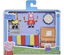 PEPPA PIG Playset MAKING MUSIC with 2 characters Peppa and Pedro Pony Original HASBRO F2216