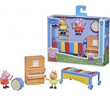 PEPPA PIG Playset MAKING MUSIC with 2 characters Peppa and Pedro Pony  Original HASBRO F2216