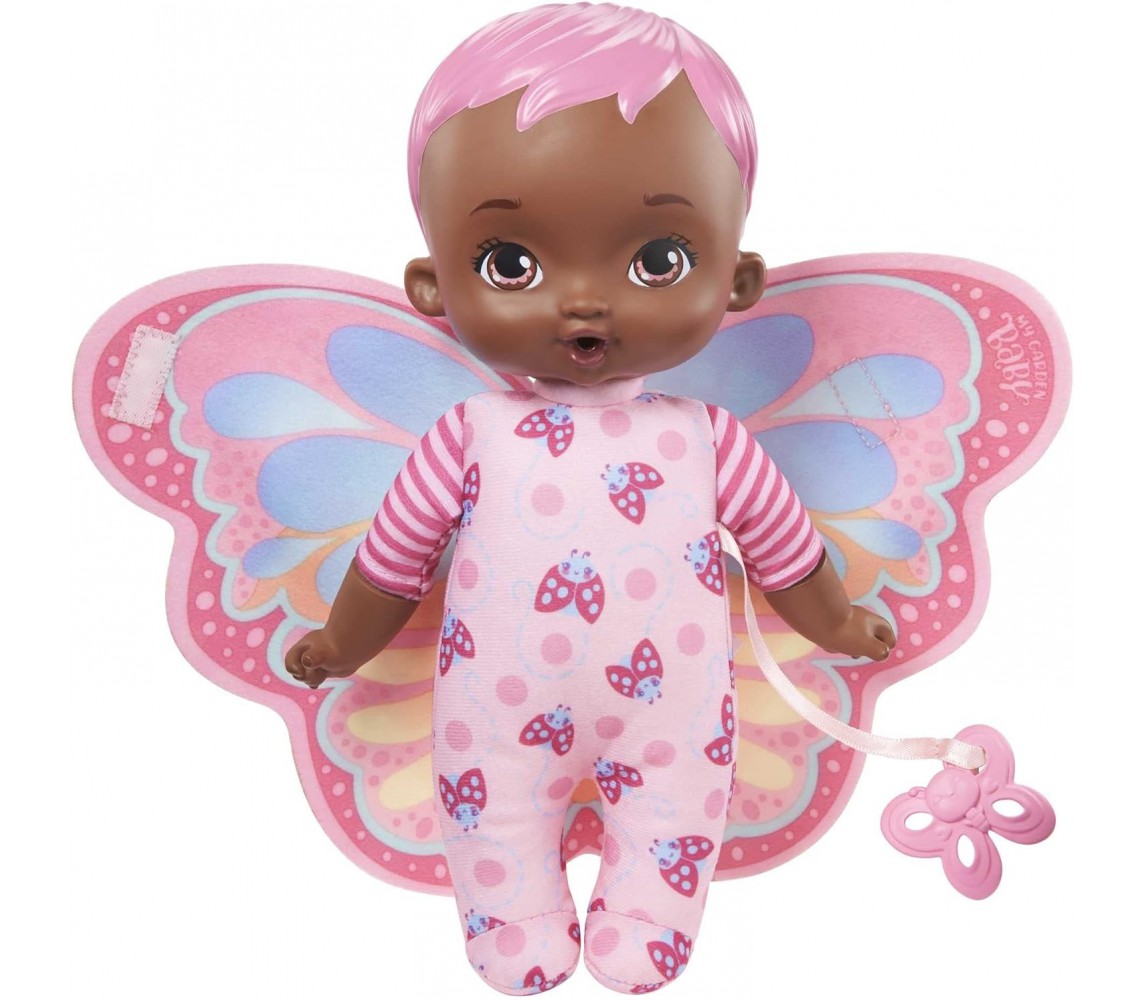My Garden Baby My Butterfly PINK Baby Doll 23cm Mattel HBH40