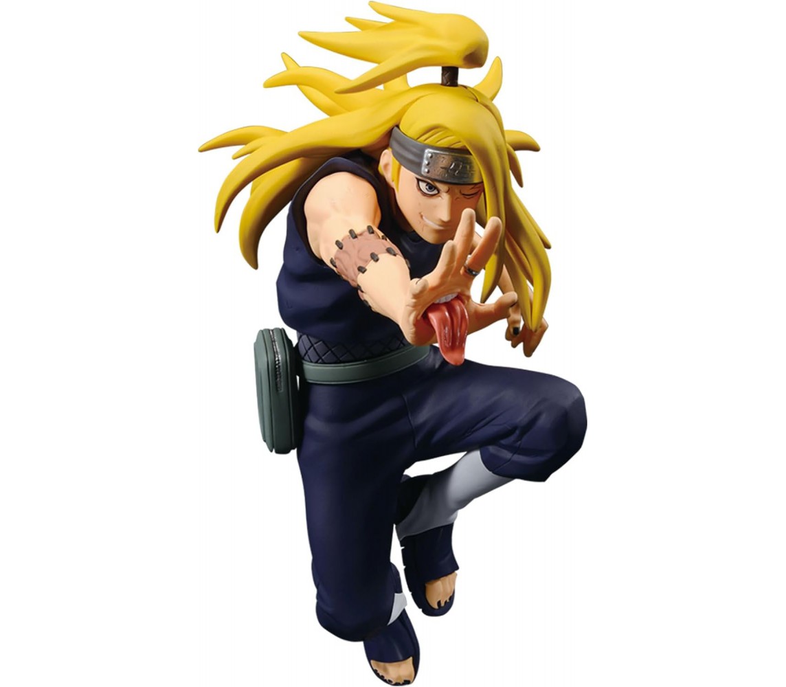 DEIDARA Figure 16cm Serie NARUTO VIBRATION STARS Banpresto Originale