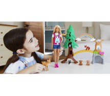 copy of BARBIE Playset TEAM STACIE CAMPING Tenda Canoa Mattel GJB58