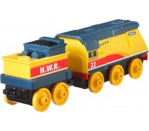 LOCOMOTIVA REBECCA 14cm TRENINO THOMAS Metal Engine FISHER PRICE FXX27