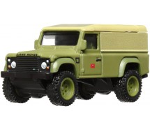 FAST AND FURIOUS Die Cast Car Model LAND ROVER DEFENDER 110n Green Scale 1:64 6cm HotWheels HKD26