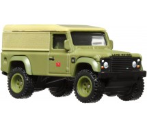 FAST AND FURIOUS Die Cast Car Model LAND ROVER DEFENDER 110n Green Scale 1:64 6cm HotWheels HKD26