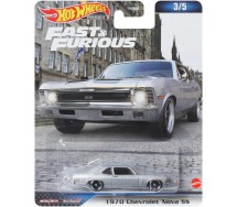 FAST FURIOUS Model Car 1970 CHEVROLET NOVA SS 1970 1:64 Hot Wheels MATTEL HNW54