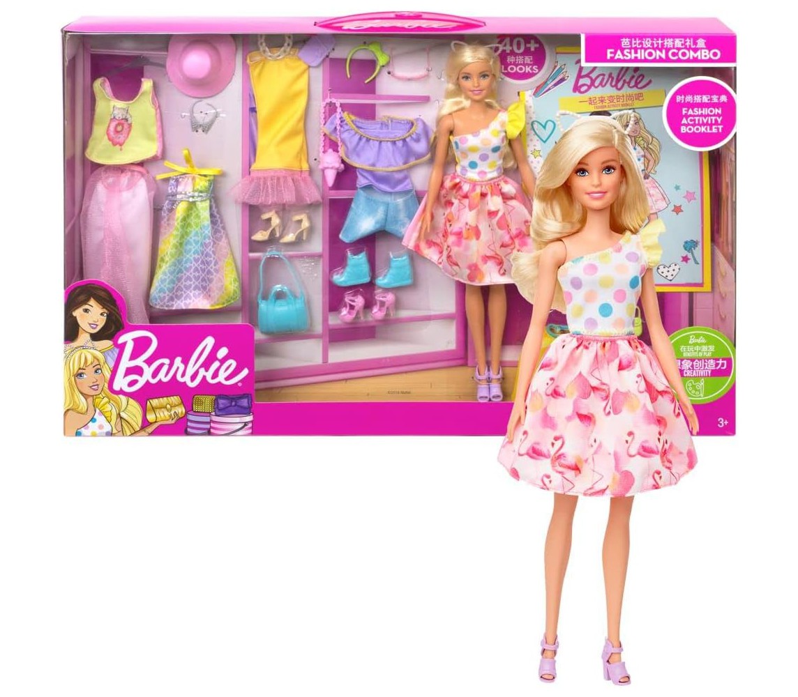 BARBIE Playset FASHION COMBO ORIGINAL Mattel GFB83