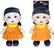 SQUID GAME Plush Soft Toy YOUNGHEE ASSASSIN DOLL Big 28cm Original OFFICIAL