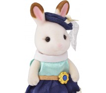 Figura SORELLA CONIGLIO CIOCCOLATO Town Girls SYLVANIAN FAMILIES Epoch 6002