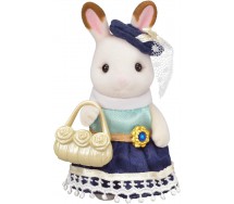 Figura SORELLA CONIGLIO CIOCCOLATO Town Girls SYLVANIAN FAMILIES Epoch 6002