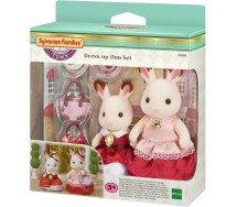 MOTHER and FREYA RABBIT Set 2 Figures SYLVANIAN FAMILIES TOWN Epoch 6001