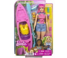 copy of BARBIE Playset TEAM STACIE CAMPING Tenda Canoa Mattel GJB58