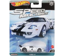 DieCast Car Model FORD GT R Scala 1/64 ORIGINAL Hot Wheels SPEED MACHINES HKC46