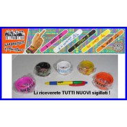 Set 5 Braccialetti SLAP BRACELETS de I SOLITI IDIOTI Cool Things ORIGINALI NUOVI