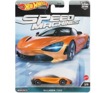 Modello Metallo Auto McLAREN 720 S Scala 1/64 Hot Wheels SPEED MACHINES HKC43