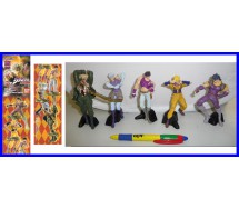 SET 5 Figure Collezione 10cm LE BIZZARRE AVVENTURE DI JOJO Bandai