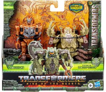 Transformers SCOURGE and SCORPONOK 2 Figures 15cm BEAST ALLIANCE Series Hasbro F4620
