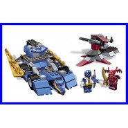 KIT Set BLUE RANGER Contro vs XANDRED Power Rangers MEGA BLOKS Nuovo ORIGINALE