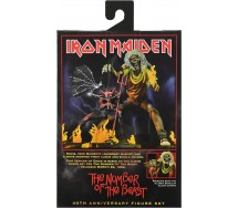 Figura Action ULTIMATE EDDIE IRON MAIDEN 40° Anniv. The Number Of The Beast NECA