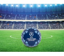 PALLONE Palla Calcio Misura 5 UEFA CHAMPIONS LEAGUE Blu 93317 Licenza UFFICIALE