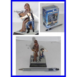 Star Wars Star Wars HAN SOLO E CHEWBACCA Figure Mini Diorama Trading Figure TOMY JAPAN