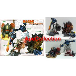 RARO SET 4 Figure Modellini SUPER ROBOT TETSUJIN 28 Bandai Gashapon JAPAN Nuovi