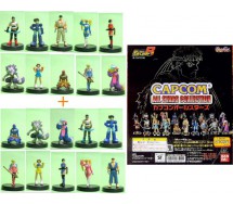 COMPLETE SET 20 Figures CAPCOM VIDEOGAMES STARS Street Fighters etc. BANDAI JAPAN Gashapon