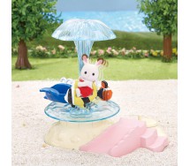 SEASIDE MERRY GO ROUND Set SYLVANIAN FAMILIES Epoch 5231