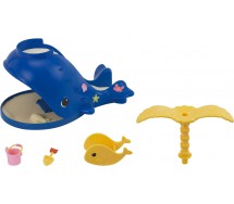 SPLASH AND PLAY WHALE Set SYLVANIAN FAMILIES Epoch 5211