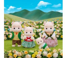 SET 4 Figure Bambole FAMIGLIA WOOLLY ALPACA Family SYLVANIAN FAMILIES 5358