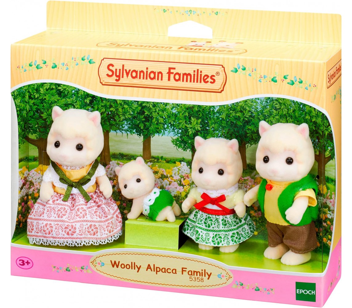 copy of SET 3 Figure YELLOW LABRADOR FAMILY Famiglia Cani Originale SYLVANIAN FAMILIES Epoch 5305