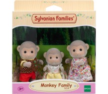SET 3 Figure Bambole FAMIGLIA SCIMMIA MONKEY SYLVANIAN FAMILIES 5214
