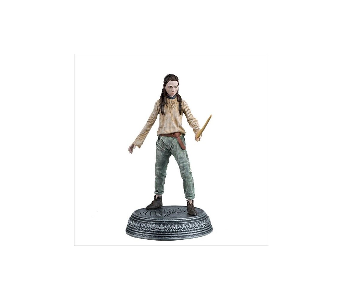 TRONO DI SPADE Figura Statuetta 8cm ARYA STARK Originale Eaglemoss