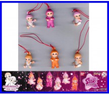 Bandai SET 6 Figures STAR FRIENDS BABY Babies Danglers Swing GASHAPON