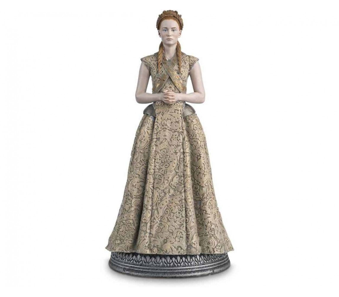 TRONO DI SPADE Figura Statuetta 8cm SANSA STARK WEDDING Originale Eaglemoss