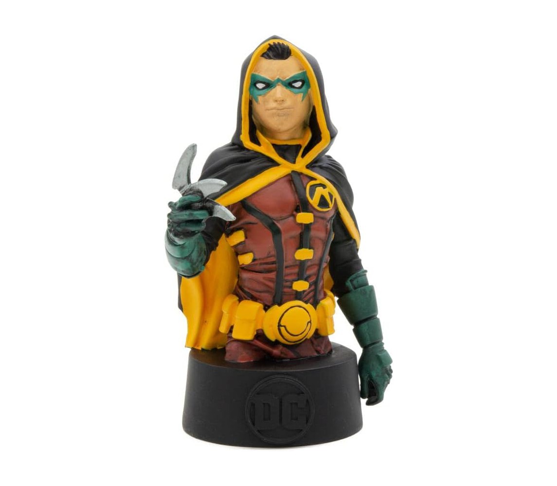 ROBIN Busto METALLO 13cm Serie BATMAN UNIVERSE Figurine Collection DC Eaglemoss