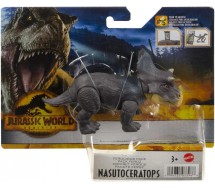Figure Dino Dinosaur NASUTOCERATOPS Jurassic World DOMINION Ferocious Pack 18cm MATTEL HDX26