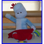 IGGLE PIGGLE FORESTA DEI SOGNI Pupazzo PELUCHE Enorme 60cm ORIGINALE IgglePiggle