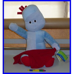 IGGLE PIGGLE FORESTA DEI SOGNI Pupazzo PELUCHE Enorme 60cm ORIGINALE IgglePiggle