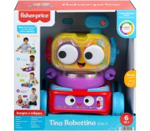 TINO ROBOTTINO Giocatolo Educativo Oltre 120 Suoni ITALIANO Originale Fisher Price DJ16