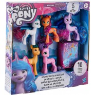 UNICORN PARTY CELEBRATION My Little Pony BOX SET 5 Figure 9cm Con Accessori Hasbro F2033